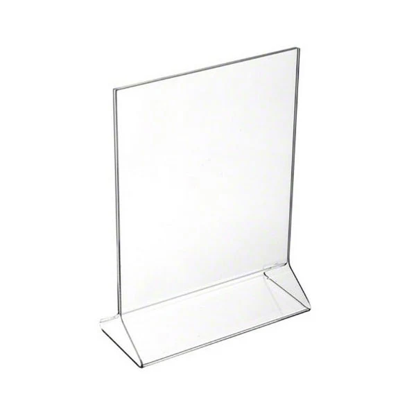Acrylic Table Tent Card Holder, 5" x 7"