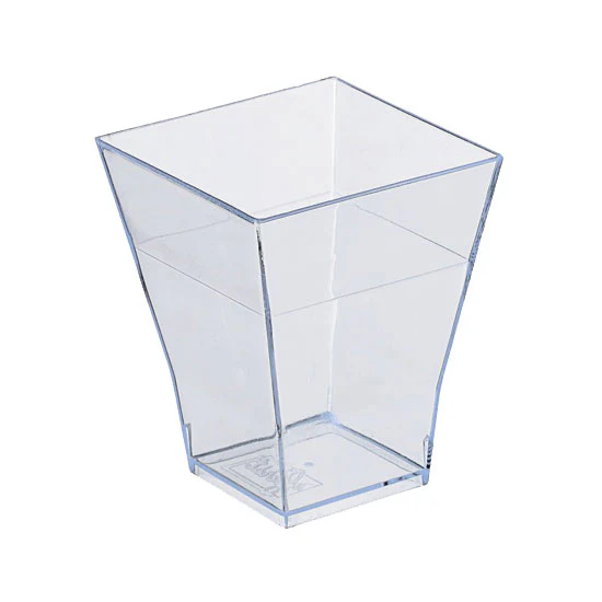 Amuse Bouche Taiti Plastic Mini Kova Bowl, Clear, 2 oz., Pack of 30