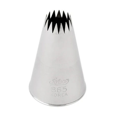 Ateco 865 French Star Pastry Tip #5
