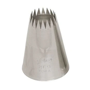 Ateco 869 French Star Pastry Tip #9