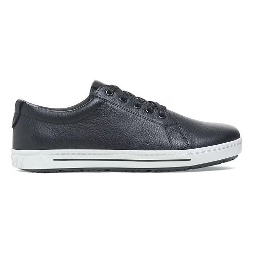 Birkenstock QO500 Sneaker, Black Leather with Black Laces, Women's 8-8.5 / Men's 6-6.5 - Image 5