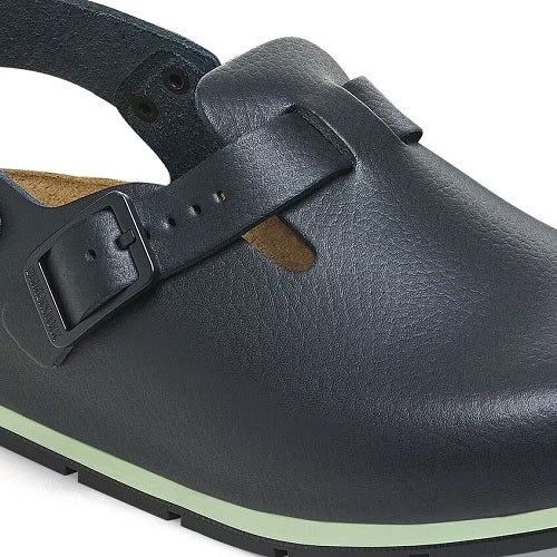 Birkenstock Tokio Pro Clog, Black Leather, Women's 9-9.5 / Men's 7-7.5, Narrow - Image 5