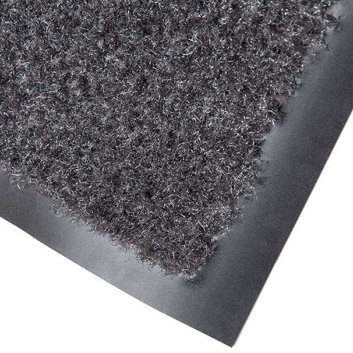 Cactus Mat 1437M-L31 Catalina Carpet Entrance Floor Mat, Charcoal, 3' x 10'