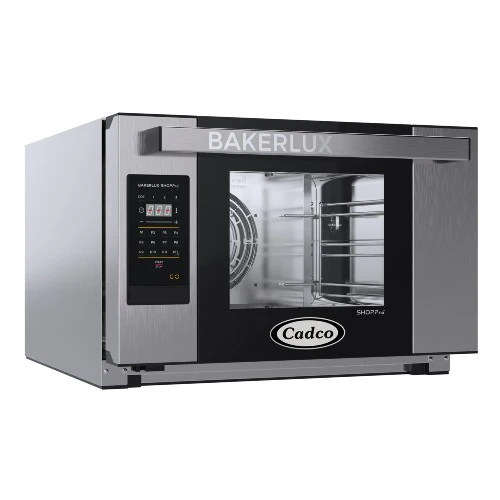 Cadco XAFT-03HS-GD Bakerlux GO Heavy-Duty Convection Oven, Digital Controls, 1/2 Size