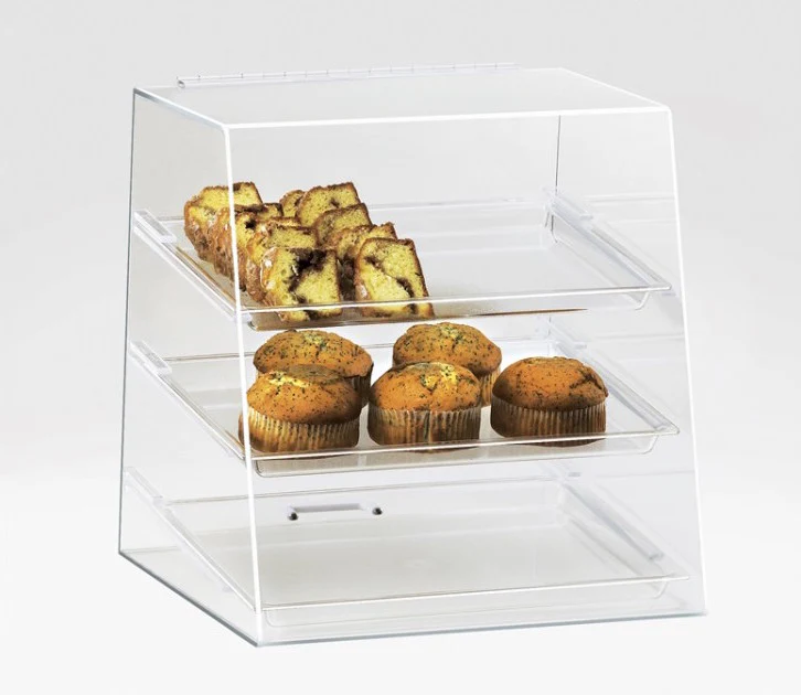 Cal-Mil 261 Classic 3 Tier Display Case, 15.5"W x 15"D x 16"H