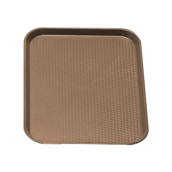 Cambro 1216FF167 Fast Food Tray, Brown, 16" x 12" - Image 2
