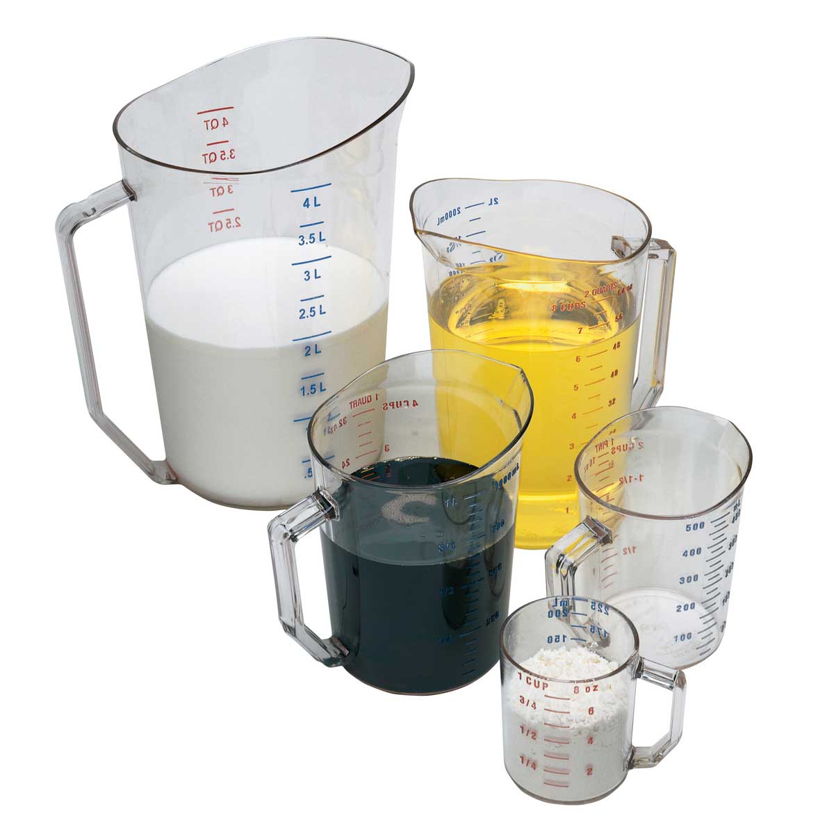 Cambro 200MCCW135 Clear Measuring cup, 1/2 Gal. - Image 2