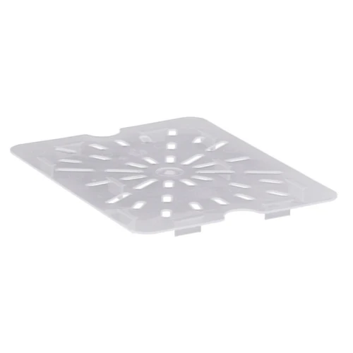 Cambro 20PPD190 Camwear 1/2 Size Drain Shelf, Translucent