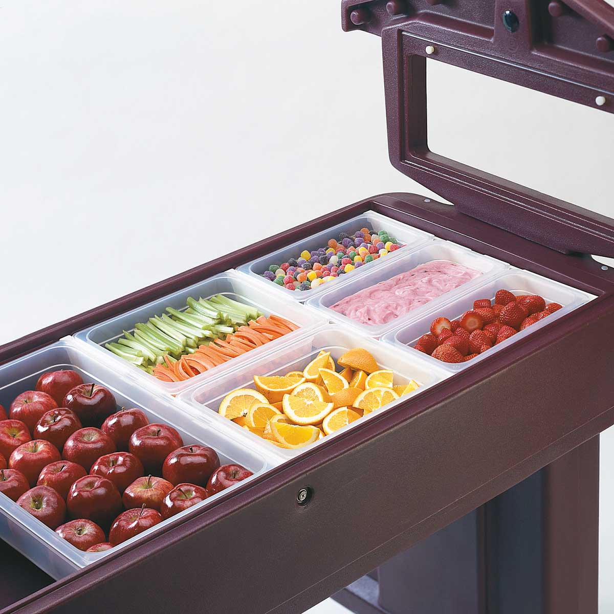 Cambro 26PP190 Translucent Food Pan, 1/2 Size, 6" Deep - Image 3