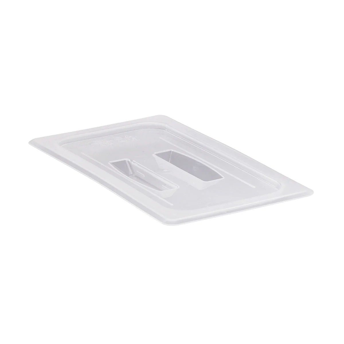 Cambro 30PPCH190 Translucent Food Pan Lid w/ Handle, 1/3 Size