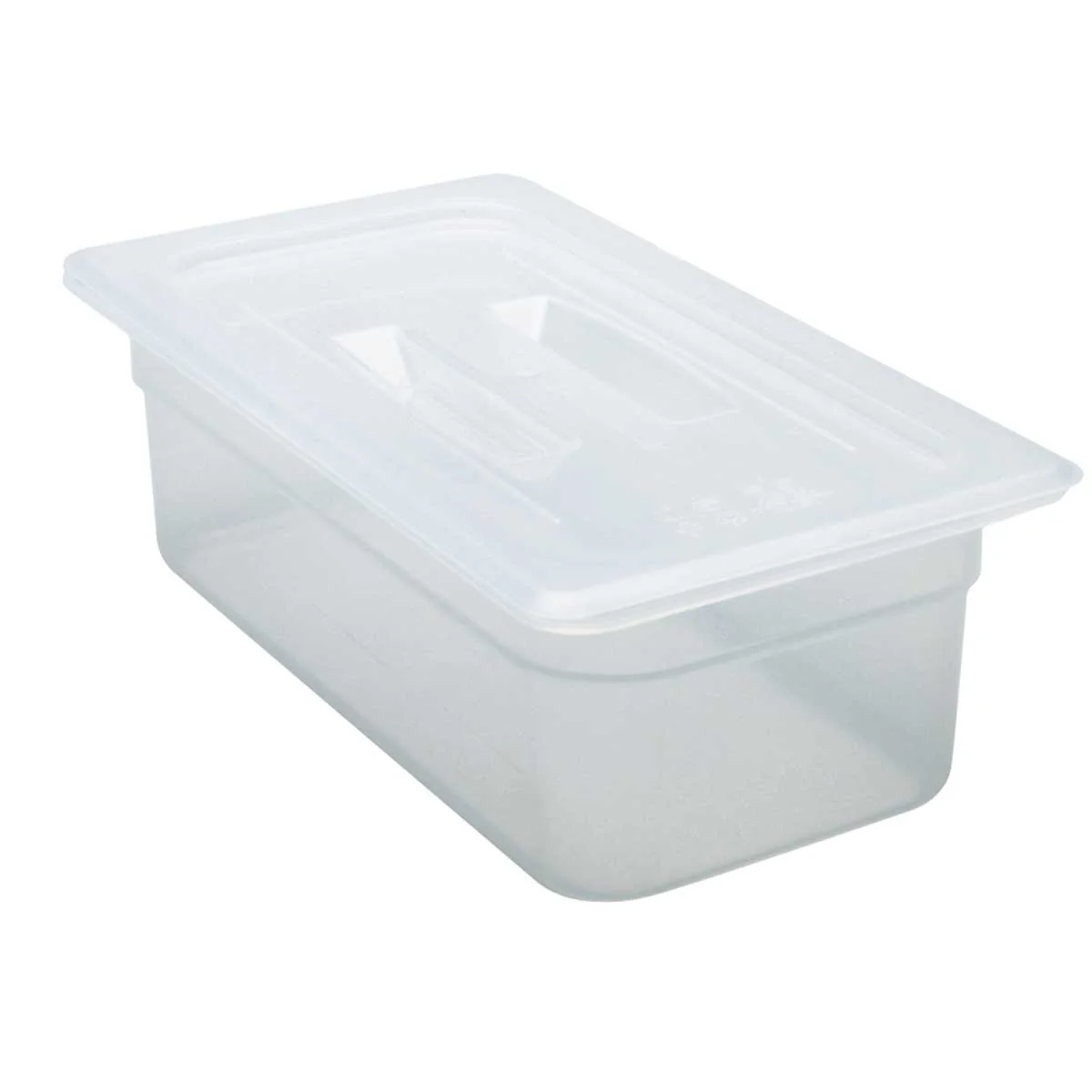 Cambro 30PPCH190 Translucent Food Pan Lid w/ Handle, 1/3 Size - Image 2