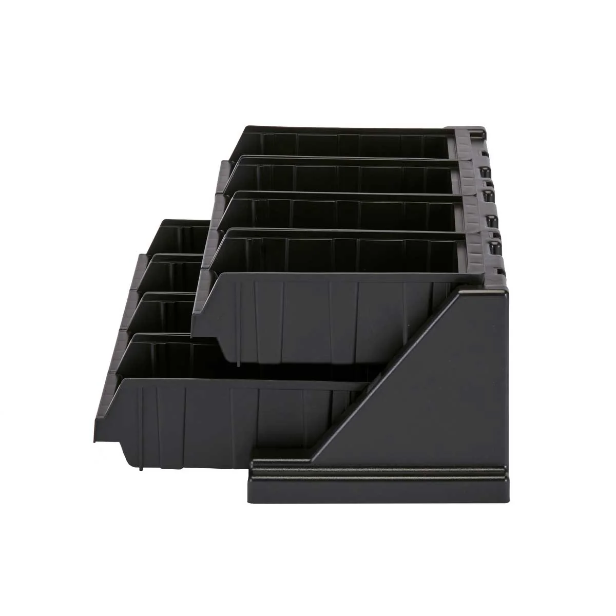 Cambro 5412CBP110 Versa Organizer Bin, Black, 5" x 4-1/4" x 12" - Image 4