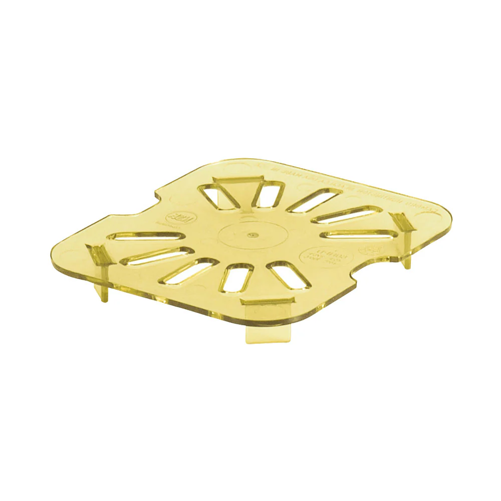 Cambro 60HPD150 H-Pan High Heat Drain Shelf, Amber, 1/6 Size