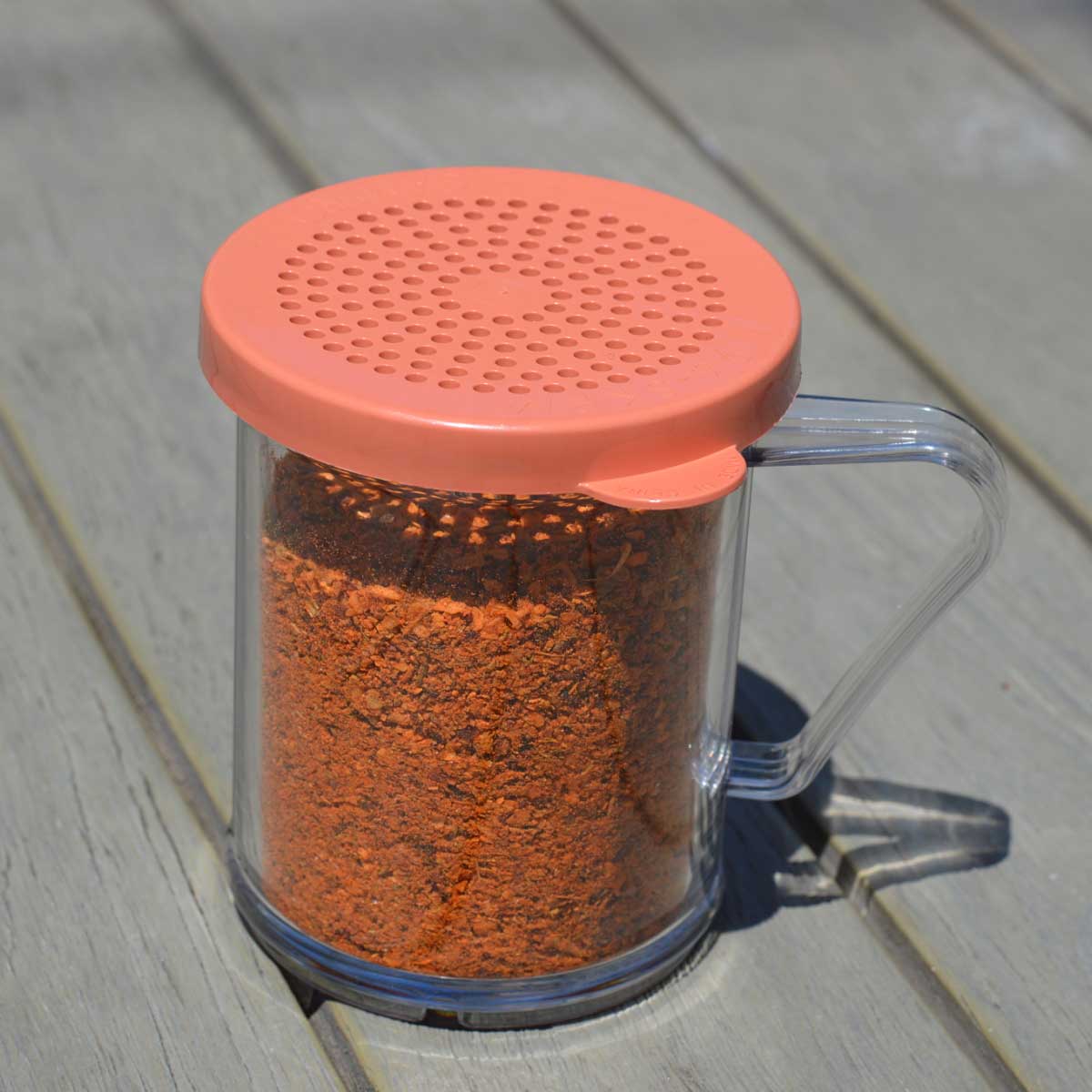 Cambro 96SKRLM408 Camwear Replacement Medium Ground Lid, Rose - Image 3