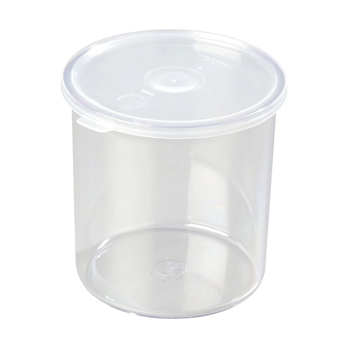 Cambro CCP12152 Crock w/ Lid, Clear, 1.2 qt.