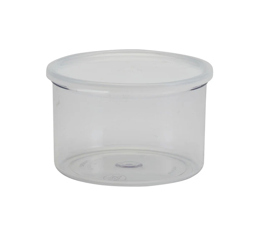 Cambro CCP15152 Crock w/ Lid, Clear, 1.5 qt.