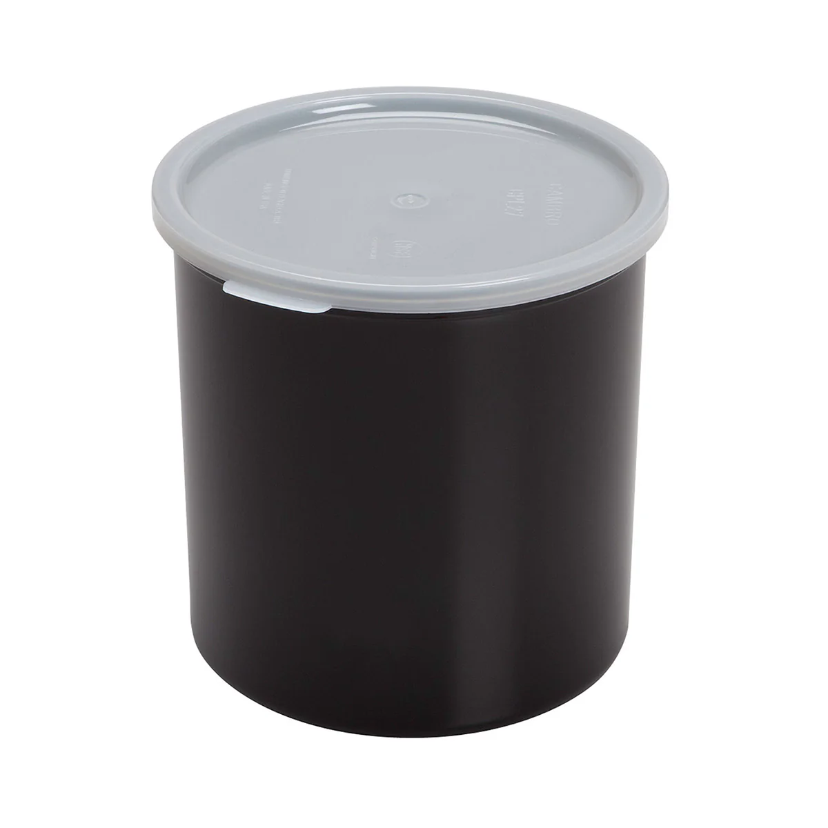 Cambro CP27110 Crock w/ Lid, Black, 2.7 qt.