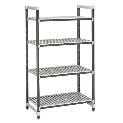 Cambro EXU182464V4 Camshelving Elements XTRA Stationary Starter Unit, 18" x 24" x 64, 4 Tier