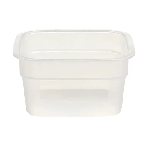Cambro HFSFSPROPP190 CamSquare FreshPro Food Container, 1/2 qt., Translucent
