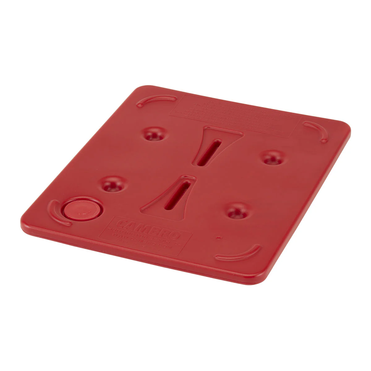 Cambro HP2632444 Half-Size Camwarmer, Fire Red