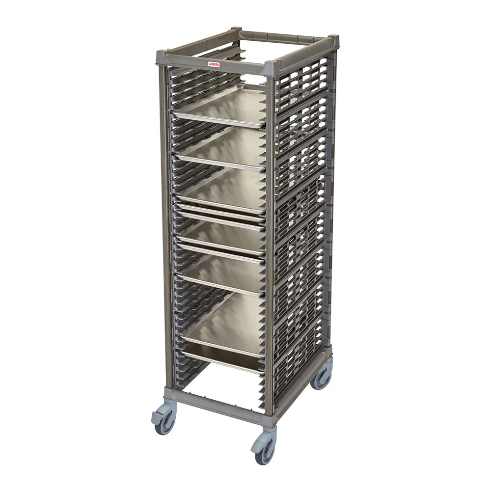 Cambro UPR1826FP40580 Camshelving Ultimate Sheet Pan Rack, Full Size, 1.5" Rail Spacing