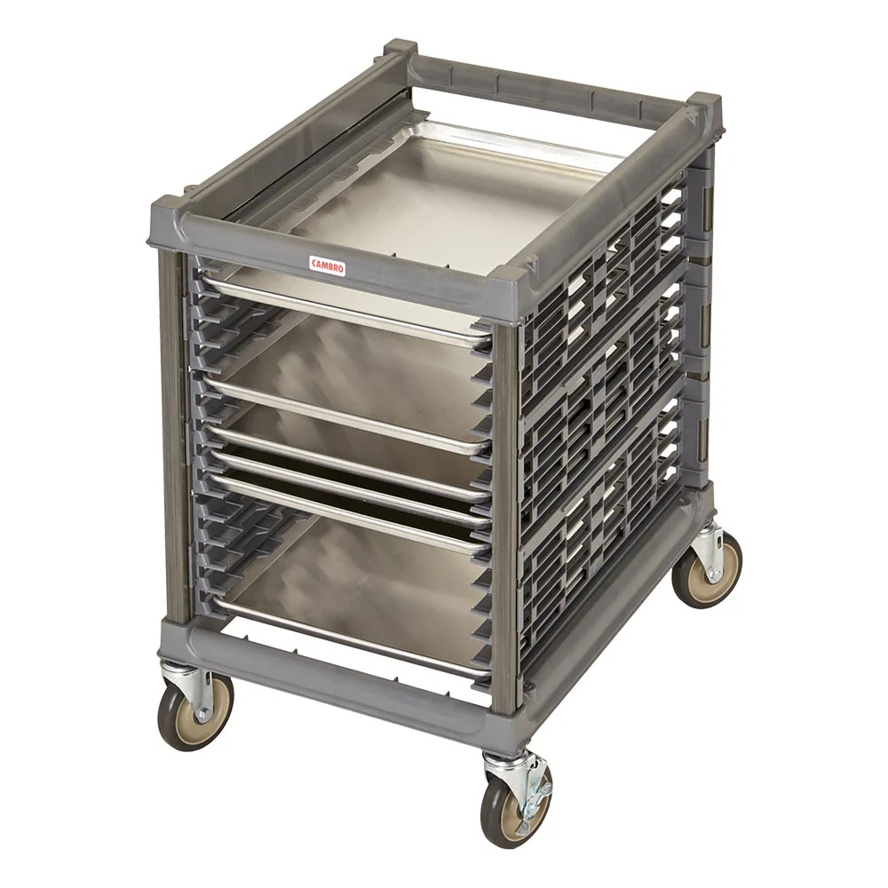 Cambro UPR1826U15580 Camshelving Ultimate Undercounter Sheet Pan Rack, 1.5" Rail Spacing