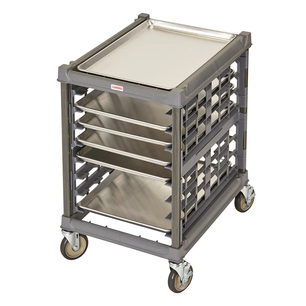 Cambro UPR1826U8580 Camshelving Ultimate Undercounter Sheet Pan Rack, 3" Rail Spacing