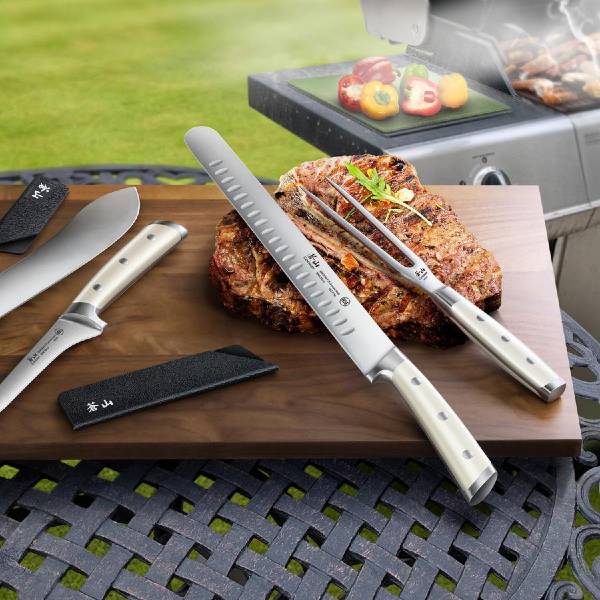 Cangshan Cutlery 1023718 S Series German Steel Forged 7-Piece BBQ Knife Set - Image 6