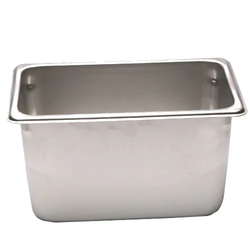 Culinary Essentials 859262 Solid Steam Table Pan, 1/4 Size, 6" Deep