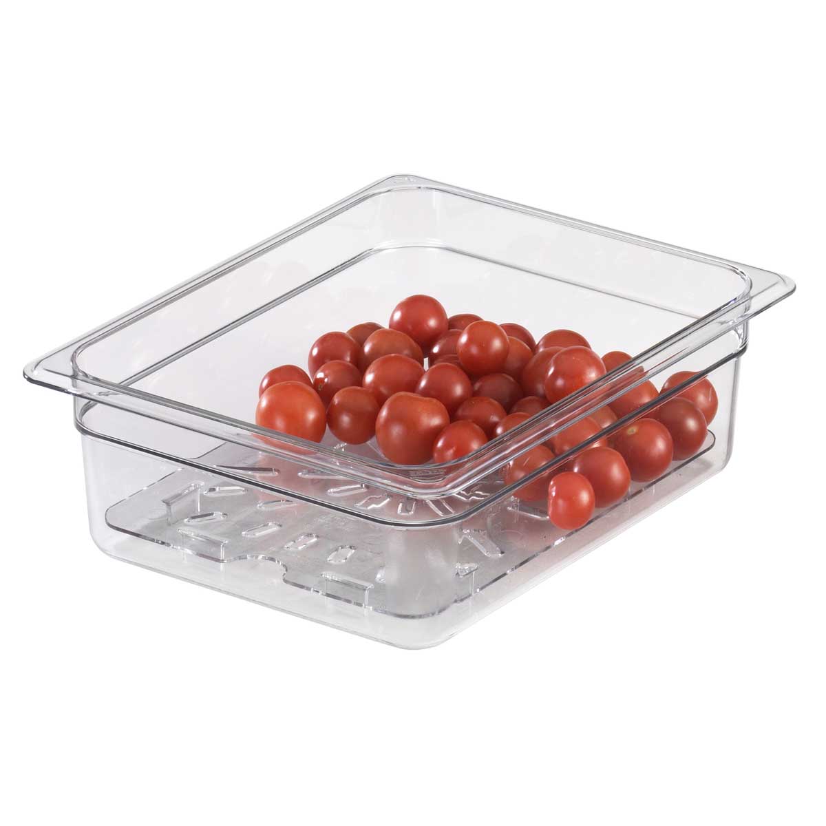 Culinary Essentials by Cambro 24CW135 Camwear 1/2 Size Food Pan, Clear, 4" Deep - Image 3