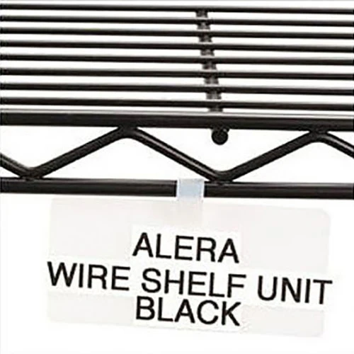 DayMark 110565 Shelf Label Holder Tags, Clip On, Pack of 25 - Image 2