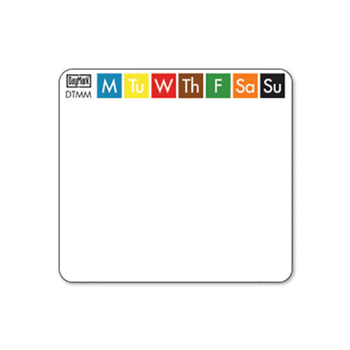 Daymark 115743 MoveMark Direct Thermal Labels, 2" x 2.2", Roll of 1,000