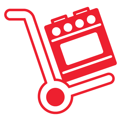 Delivery - Set-In-Place, Gas/Electric/Countertop Equipment