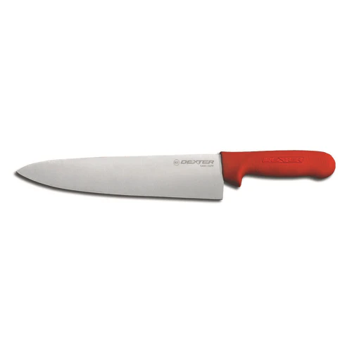Dexter 12443R Sani-Safe Chef's Knife, Red, 8"