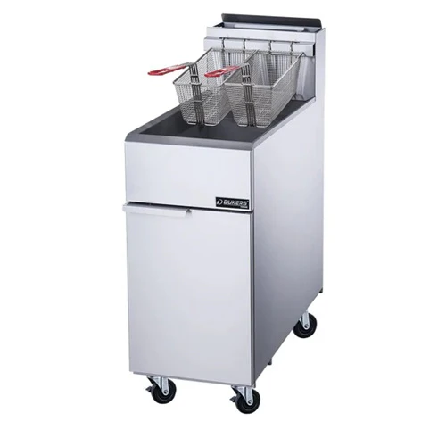 Dukers DCF3-LPG Floor Fryer, LP Gas, 40 lb. cap.