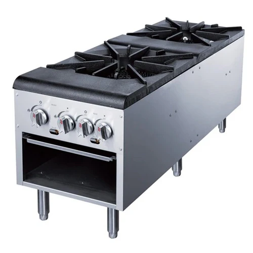 Dukers DCSPA2 Stock Pot Range, Natural Gas, 160,000 BTU