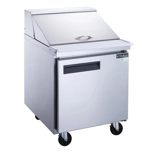Dukers DSP29-12M-S1 Mega Top Solid One Door Sandwich / Salad Prep Table, 29"