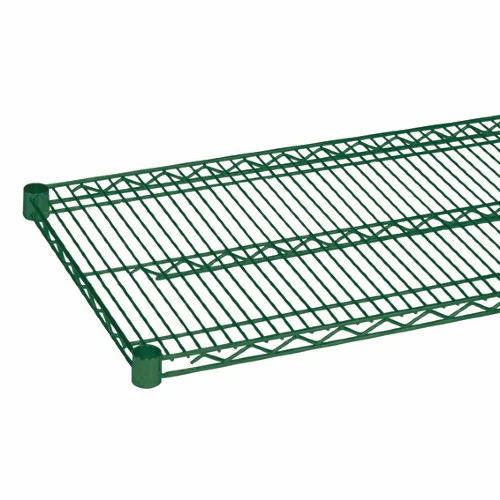 Economy CMEP2172 Wire Shelving, 21" x 72", Epoxy Coated, Green