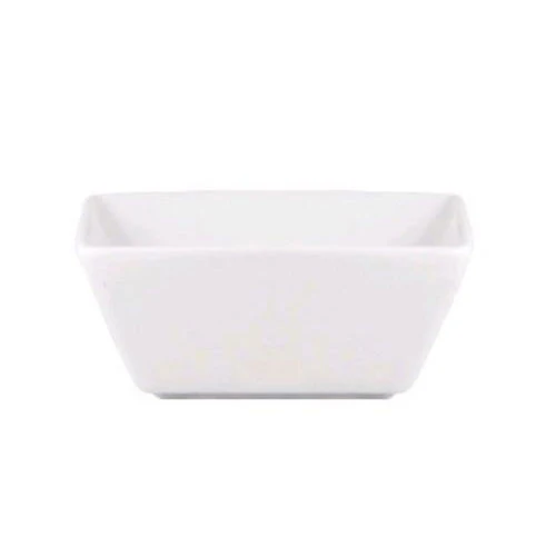 FOH Kyoto Square Sampler Dish, White, 4 oz.