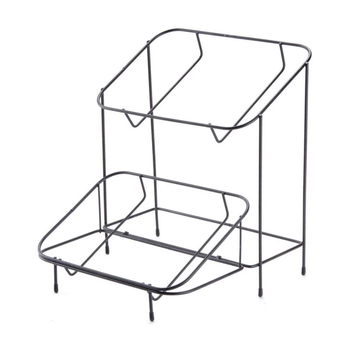 GET Melamine ST-1511-RACK Basket Rack, Black
