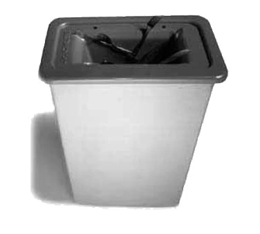 Golden West 2318 Jr. Chute Flatware Retriever, Fits 23 Gal. Receptacle