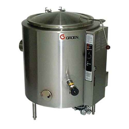 Groen AH/1E-80 Gas Steam Kettle, Stationary, 2/3 Jacketed, 80 Gallon