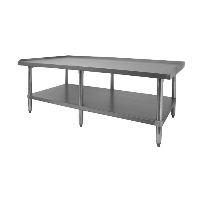 GSW ES-S3060 Stainless Steel Equipment Stand w/ Upturn, 60" x 30"