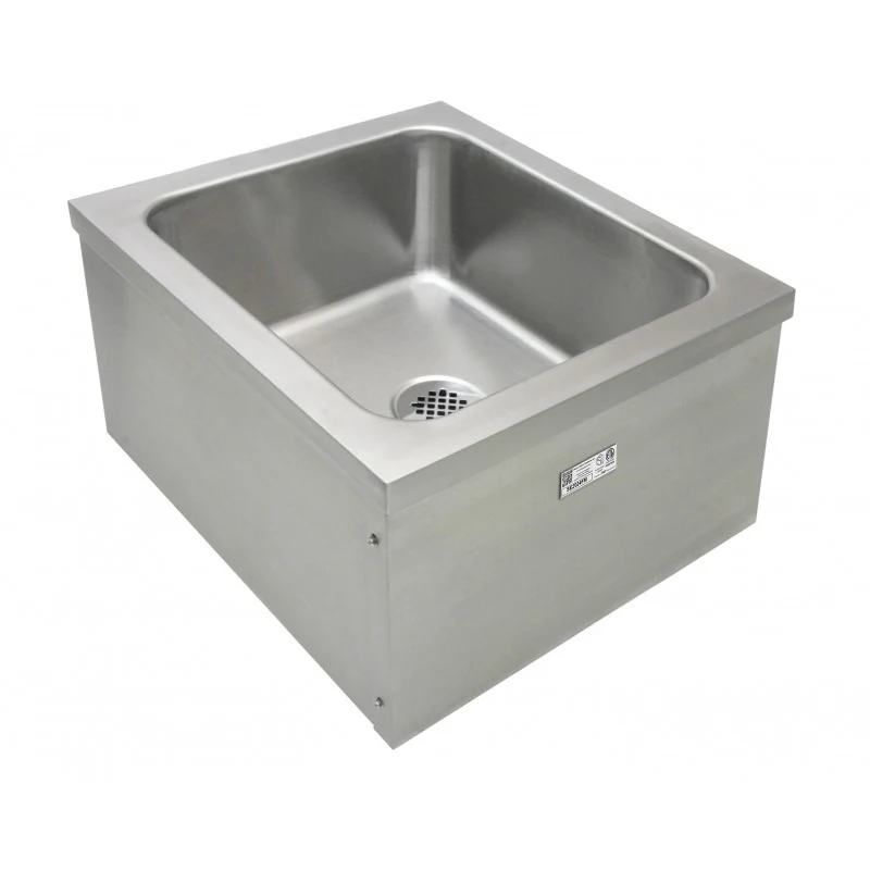 GSW SE2424FMStainless Steel Floor Mount Sink, 24" x 24" x 14"