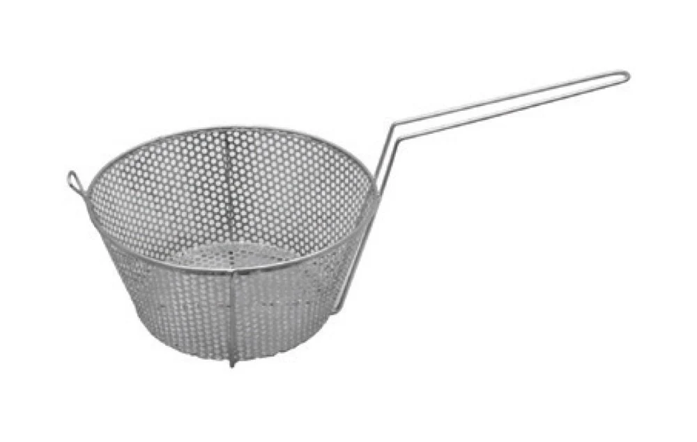 GSW STR-P09 9" Stainless Steel Vegetable Basket / Strainer