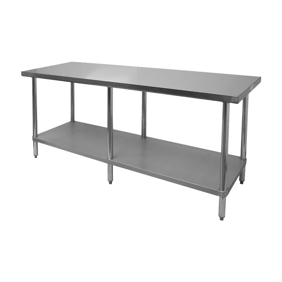 GSW WT-P3072 Premium Stainless Steel Work Table, 72" x 30"