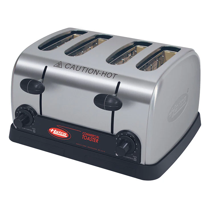 Hatco TPT-120 Stainless Steel Pop-Up Toaster with Removable Crumb Tray - Image 2