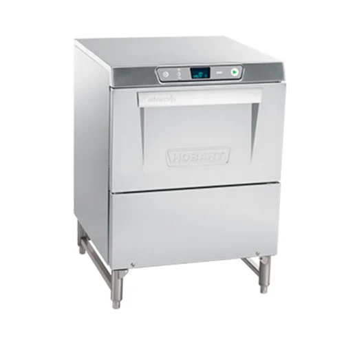 Hobart LXGNR-2 Advansys Glass Washer, Rack Type, High Temp, Heat Sanitizing, 6" Legs