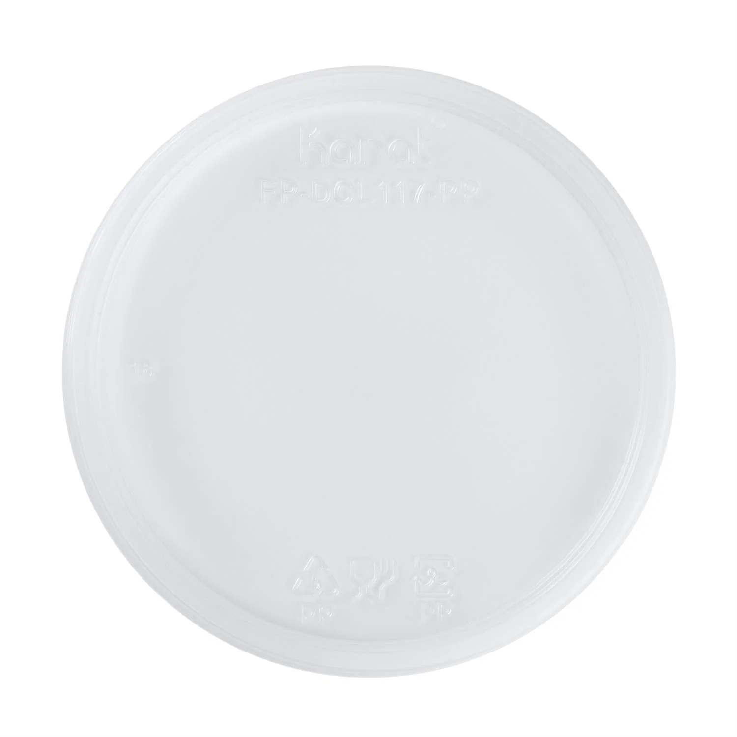 Karat FP-DCL117-PP Deli Lid, Fits 8-32 oz. Containers, Pack of 50