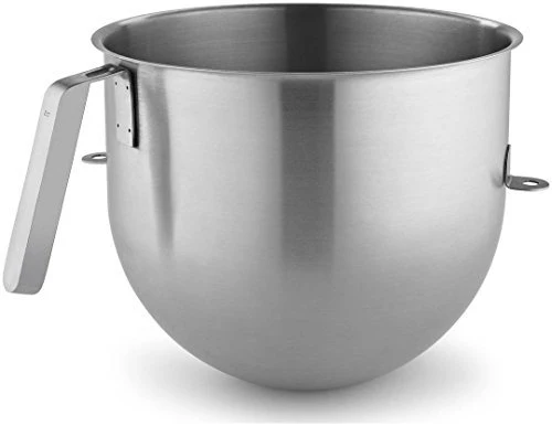KitchenAid KSMC8QBOWL Commercial Stainless Steel J-Hook Handle 8 Qt. Mixer Bowl